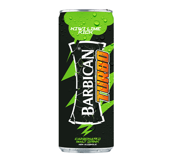 Barbican Turbo Malt Energy Drink kiwi Lime 250 ml