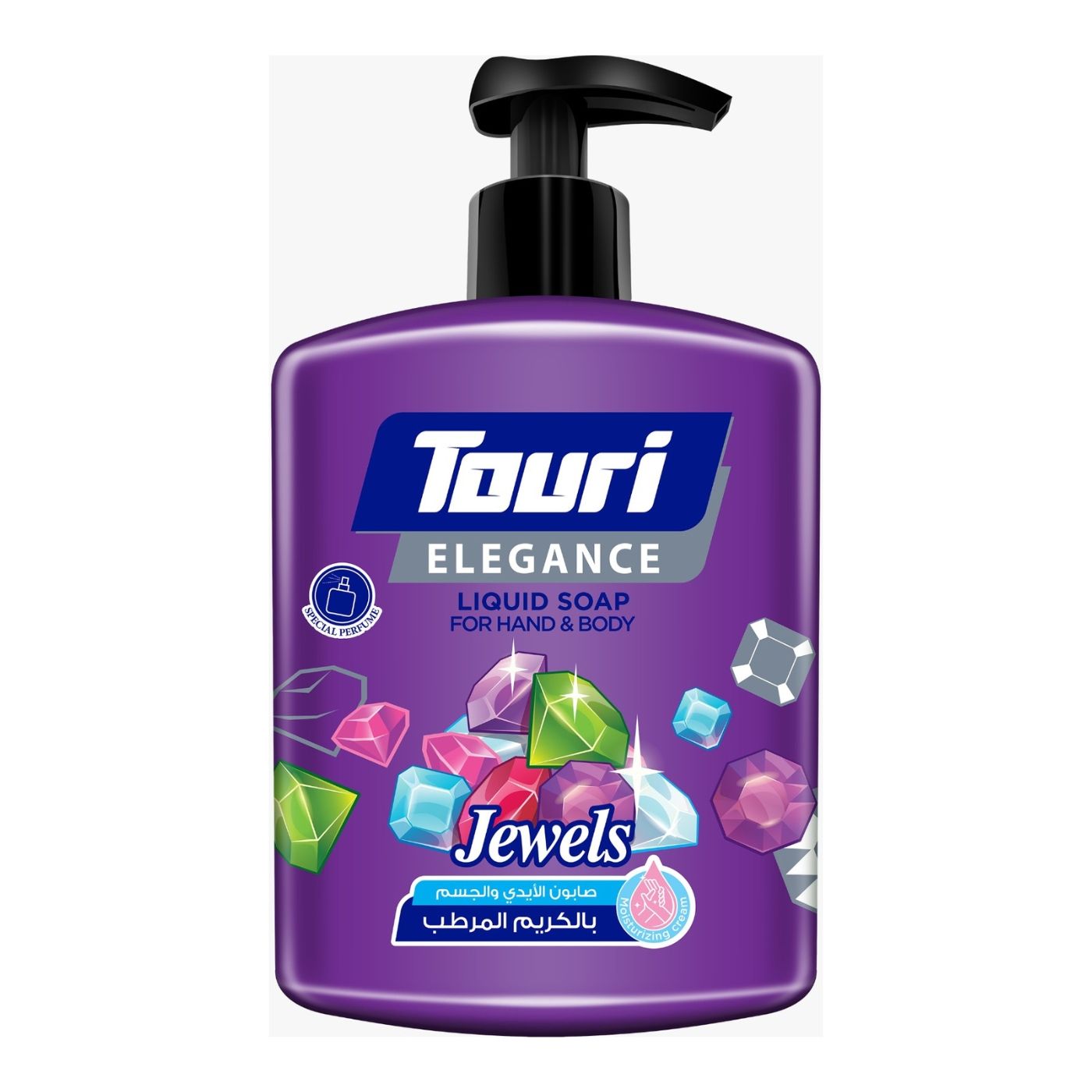 Touri Liquid Soap For Hand & Body Jewels 500ml