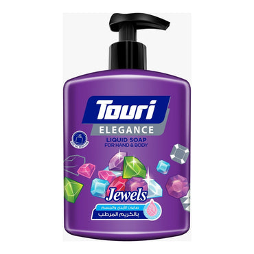 Touri Liquid Soap For Hand & Body Jewels 500ml