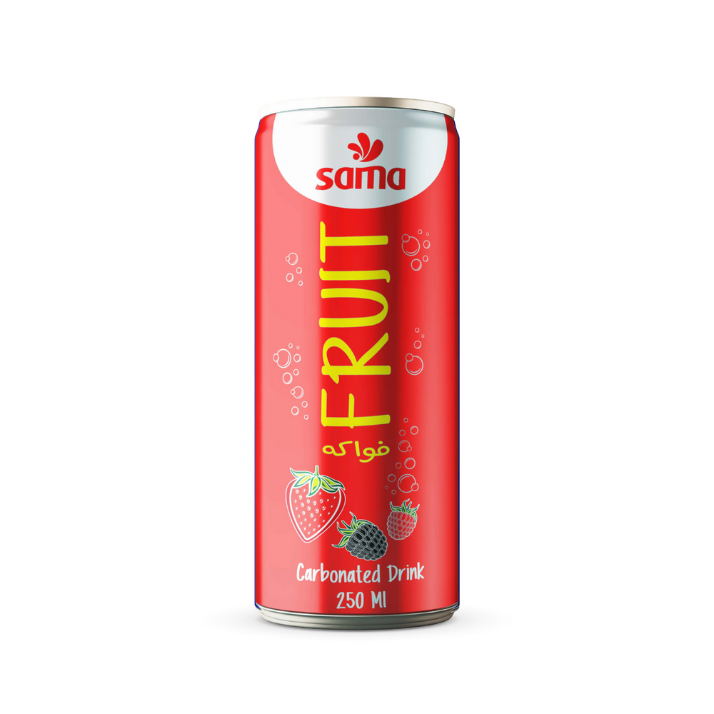 Sama Red Fruit Carbonated Drink 250 ml