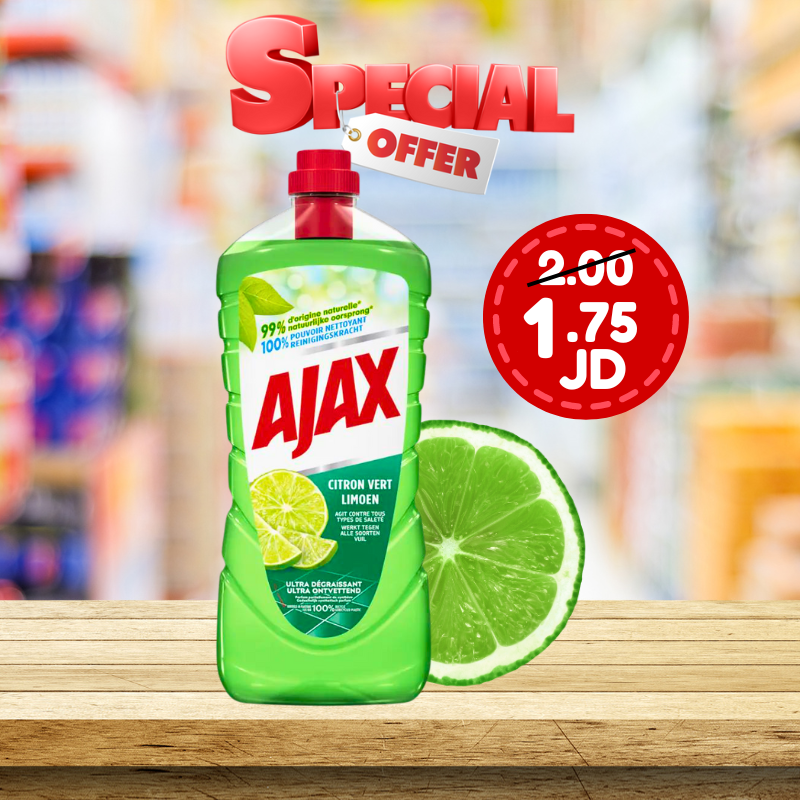 Ajax Cleaner Lemon 1.25 L