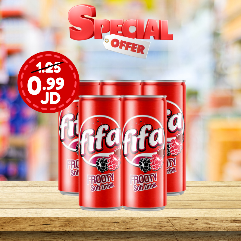 Fifa Frooty Soft Drink 250ml x 5 Pcs