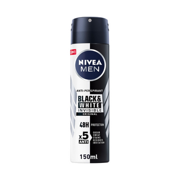 Nivea Pánský Antiperspirant Invisible Black & White 150 ml