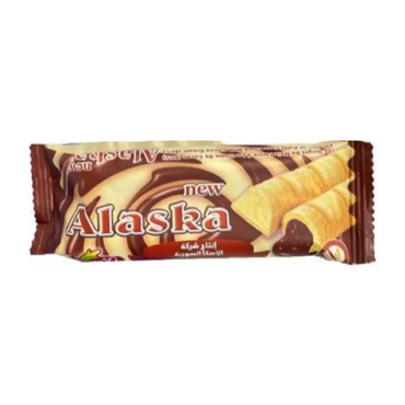 Alaska Puffy Corn Filled With Cocoa Cream 25g