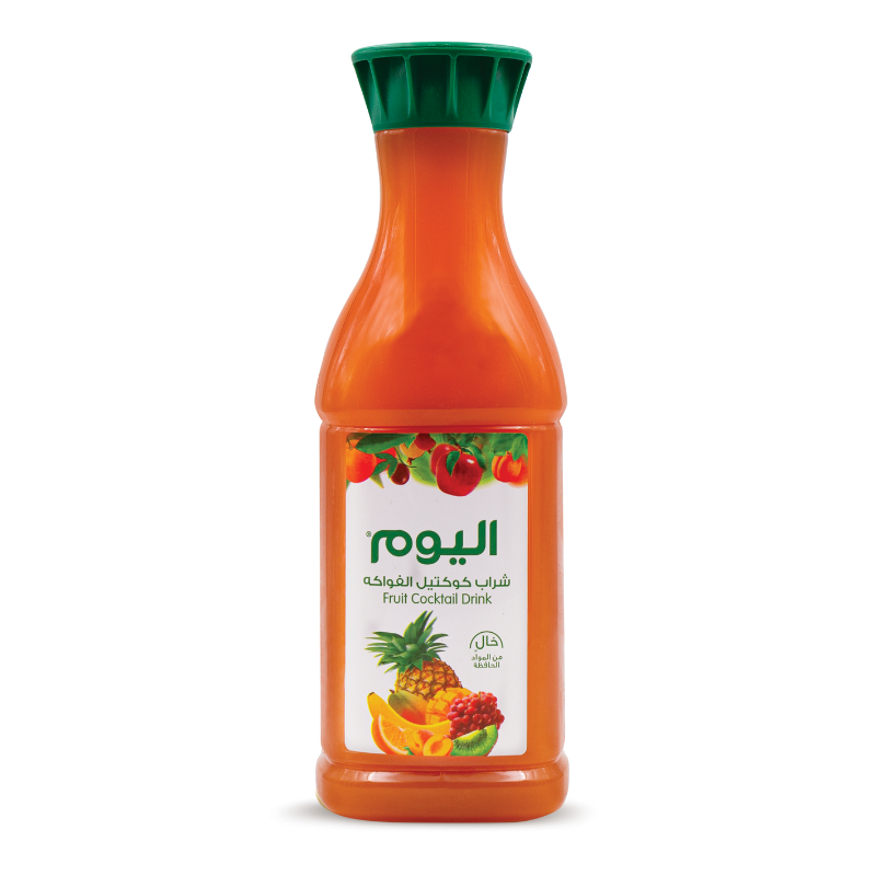 Alyoum Fresh Fruit Coctail Juice 1 Ltr