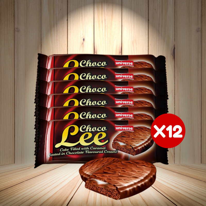 Jabri Choco Lee Cake with Chocolate 32g x 12 Pcs