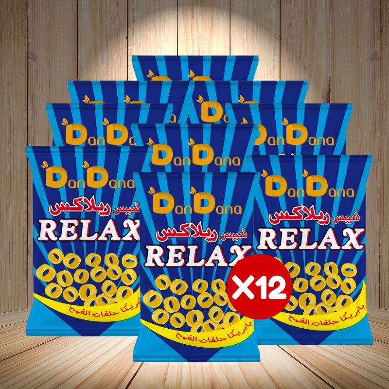 Dandana Relax Ring Chips 32g x 12 Pcs
