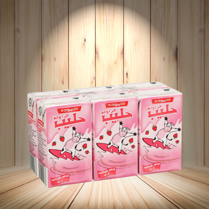 Hammoudeh Milk Straw 125ml x6