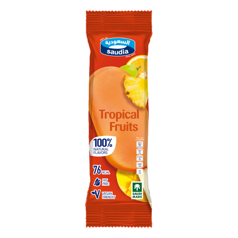 Saudia Tropical Fruits  Ice Cream 80g