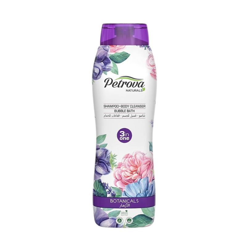 Petroua Shampoo & Body Cleanser Botanicals 3 in One 800 ml