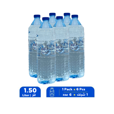 Ibra Water 1.5 L x 6 pieces