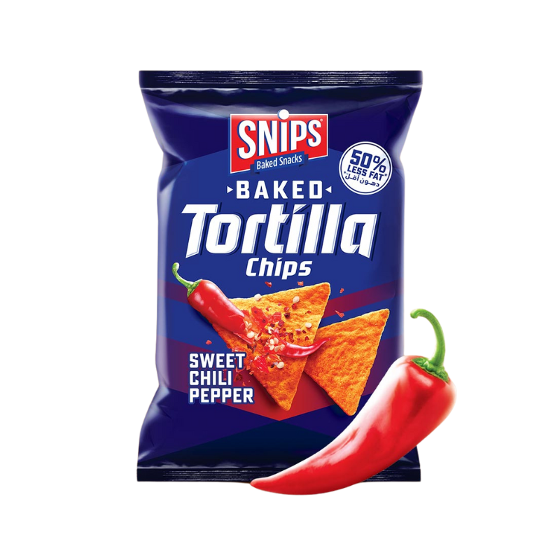 Snips Baked Tortilla Chips Sweet Chili Pepper 30g