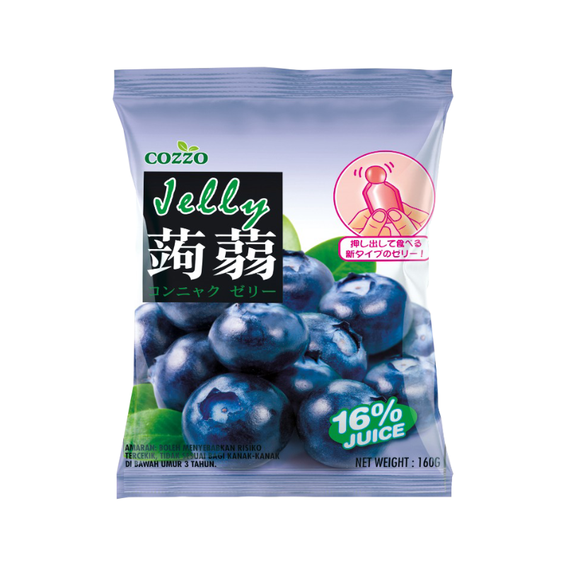 Cozzo Blueberry Jelly 20g x 8 Pcs