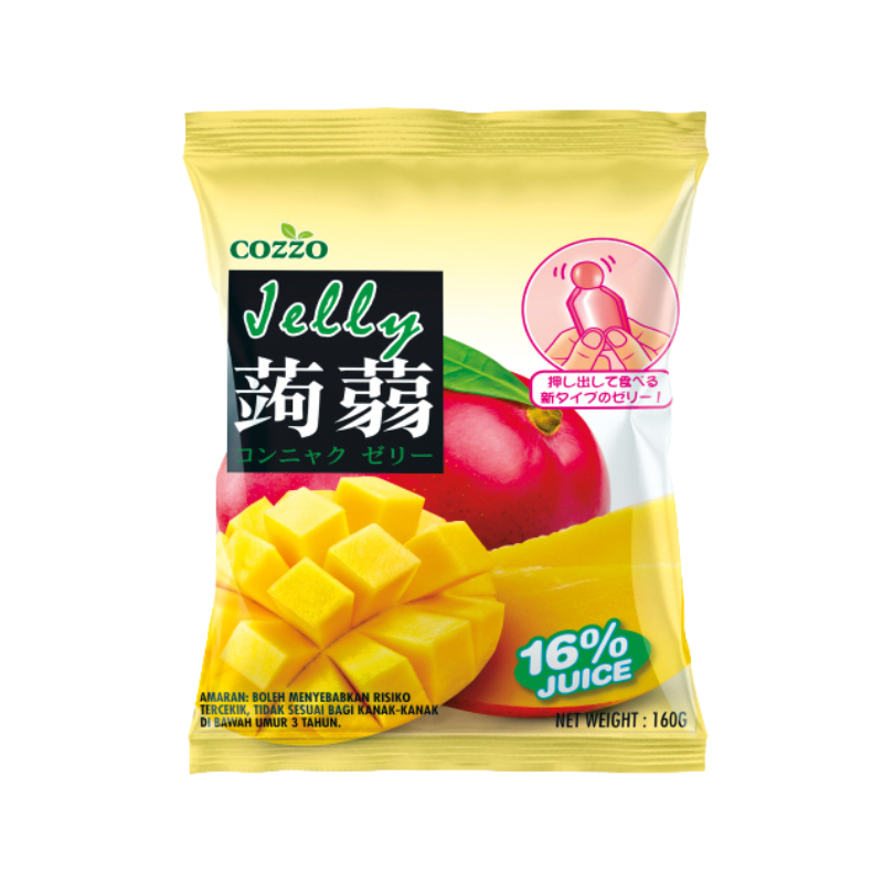 Cozzo Mango Jelly 20g x 8 Pcs