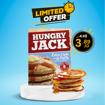 Hungry Jack Belgian Waffle Mix Extra Light Fluffy 907g