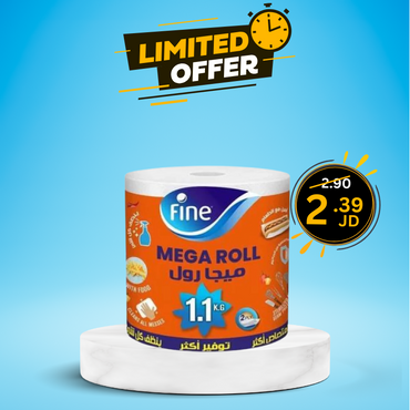 Fine Sterilized Kitchen Mega Towel Highly Absorbent And Sterilized Paper 2 ply 1.1 kg