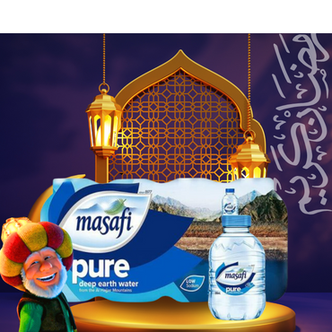 Masafi Pure Bottled Drinking Water 200ml x 24 Pcs