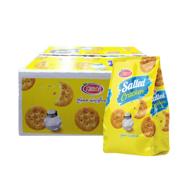 Jordina Salted Crackers Box 40g x 12 Pieces