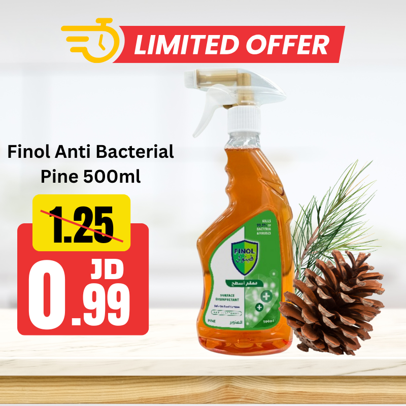 Finol Anti Bacterial Pine 500ml