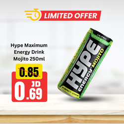 Hype Maximum Energy Drink Mojito 250ml