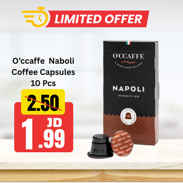O’ccaffe  Naboli Coffee Capsules 10 Pcs