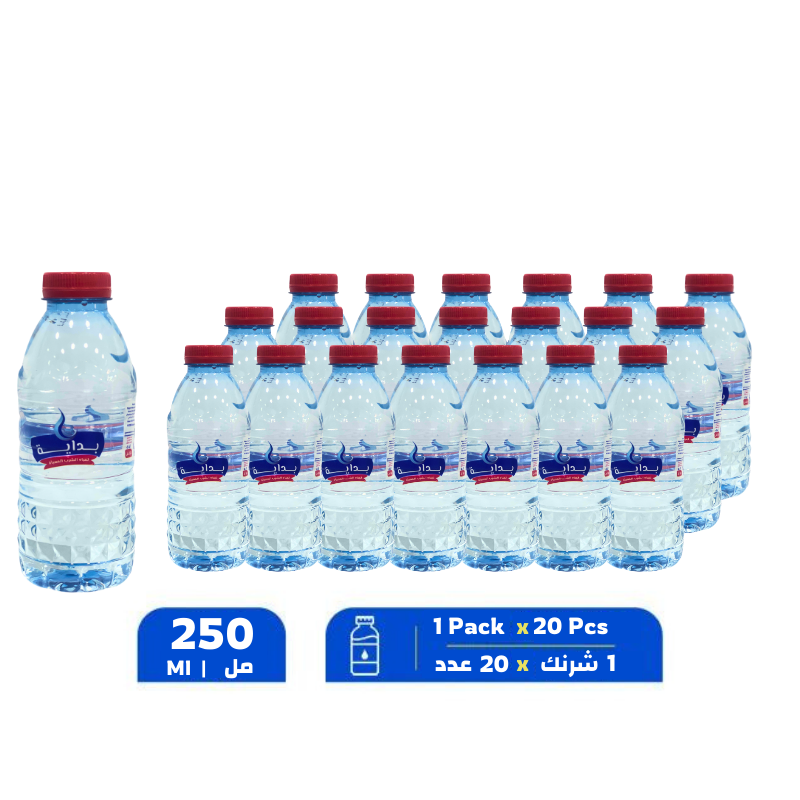 Bedaya Bottled Drinking Water 250ml x 20 Pcs