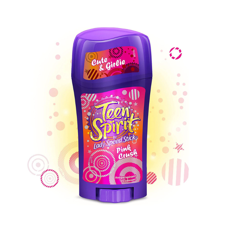 Teen Spirt by Lady Speed Stick Pink Crush Antiperspirant Deodorant 65g