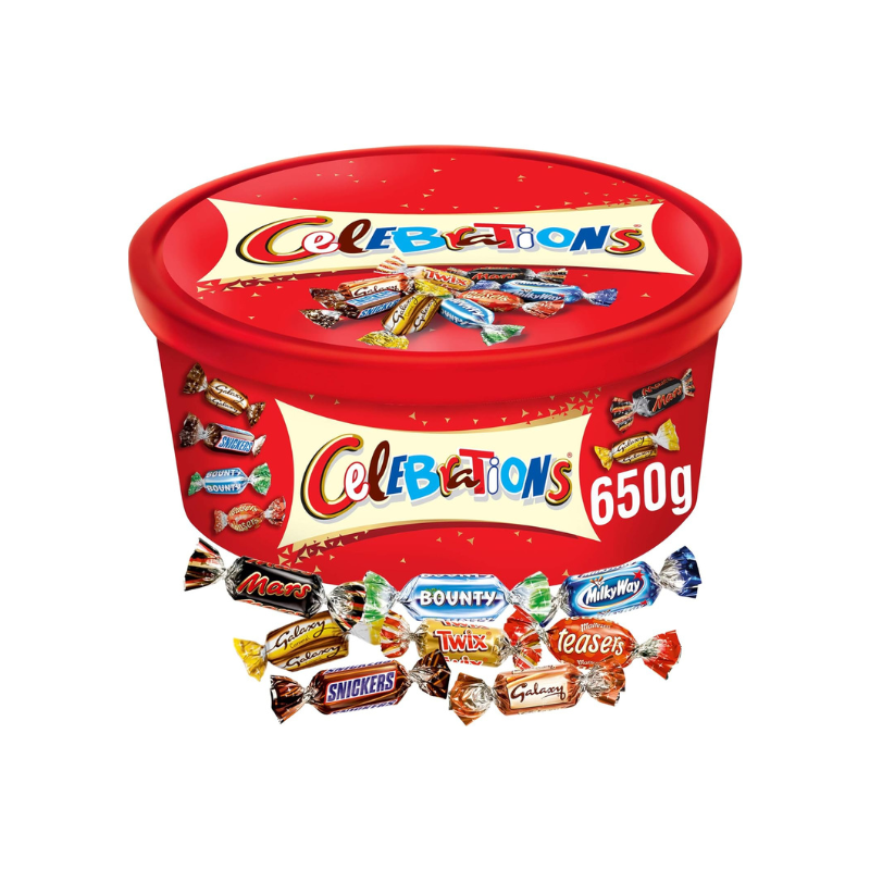 Celebration Chocolate Box 650g