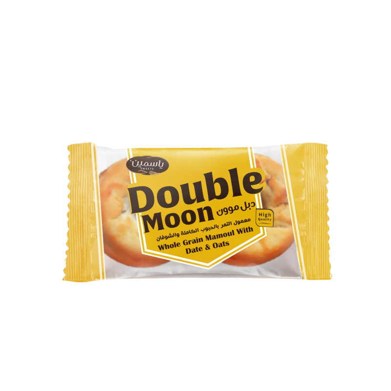 Double Moon Maamoul Whole Grain With Date And Oats 70g