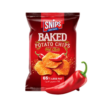 Snips Baked Potato Chips Hot Chili 120 gm