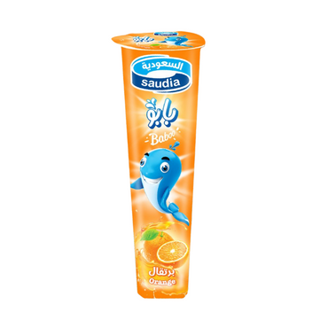 Saudia Baboo Orange Ice Cream 117 ml