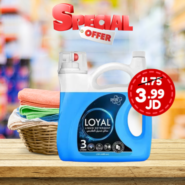 Loyal Liquid Detergent 3 Liter