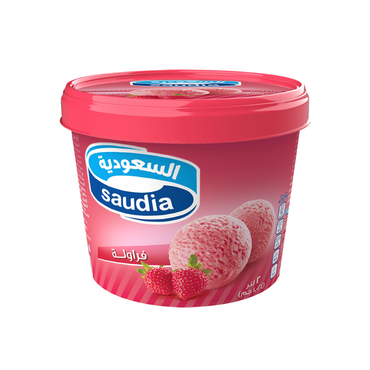Saudia Ice Cream Strwberry 2 Litre