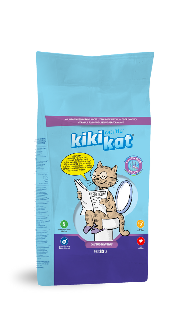 Kiki Kat Cat Litter - Lavender 5 LT