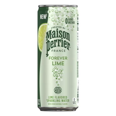 Maison Perrier Lime Flavored Sparkling Water Zero Sugar 330ml