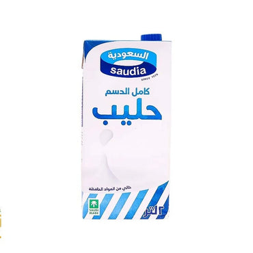 Saudia Full Fat Milk 1000ML