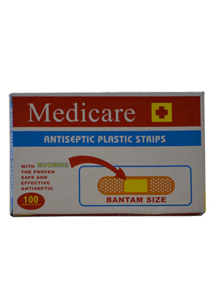 Antiseptic Plastic Strip 100 Bantam