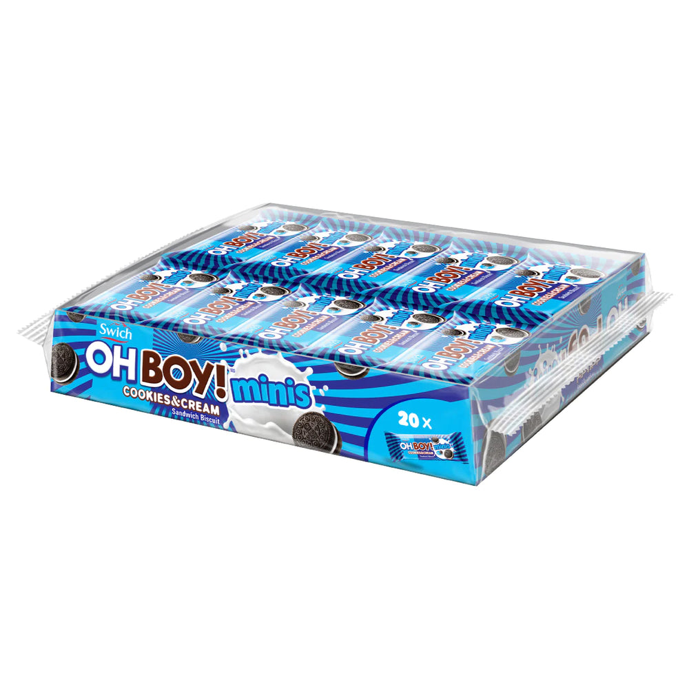 Swich OH Boy! Cookies and Cream Mini Sandwich Biscuit 16g