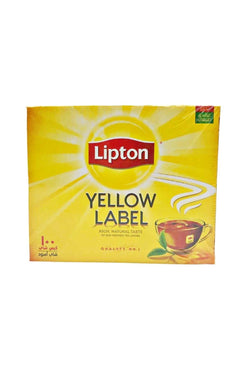 ليبتون شاي العلامة الصفراء 100 كيس