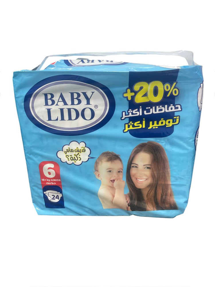 Baby Lido Diapers 16 kg Junior 24 Diapers