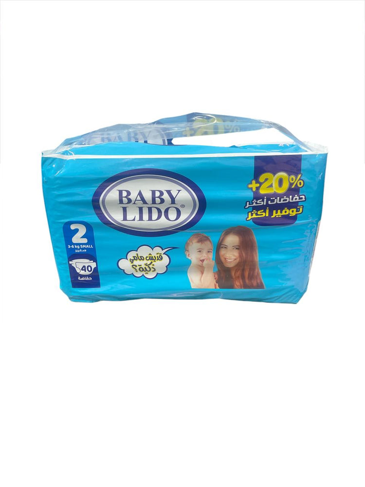 Baby Lido Diapers 3-6 kg 40 Diapers