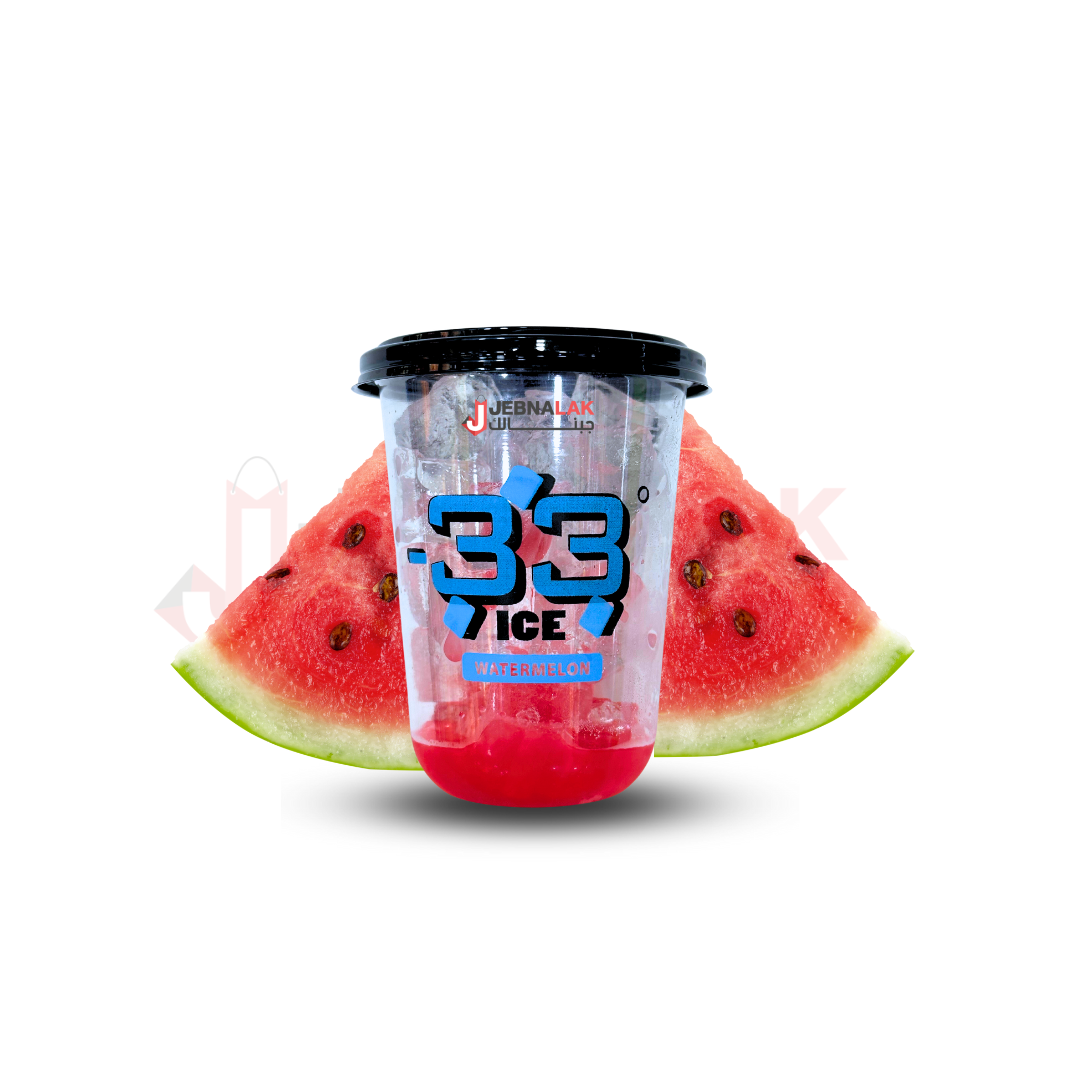 -33 Ice Cup with Watermelon Syrup