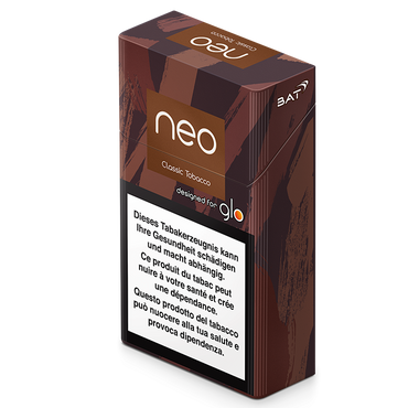 Neo Bright Classic Tobacco 20 Sticks designed for Glo