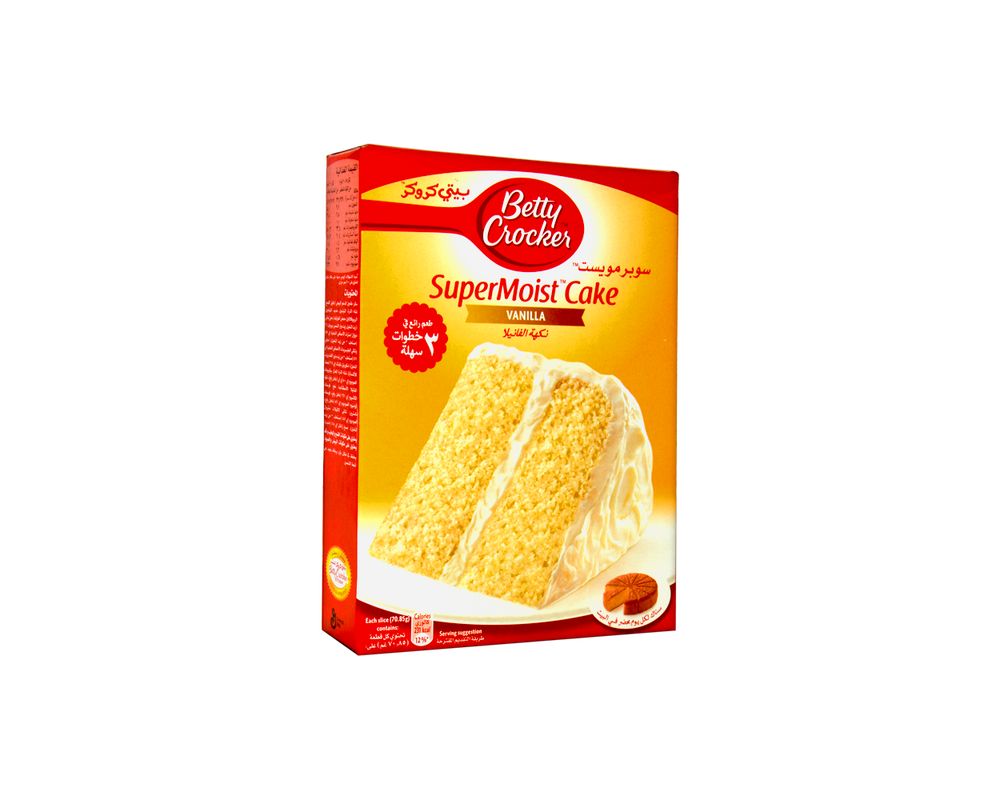 Betty Crocker Super Moist Cake Vanilla Mix  461g