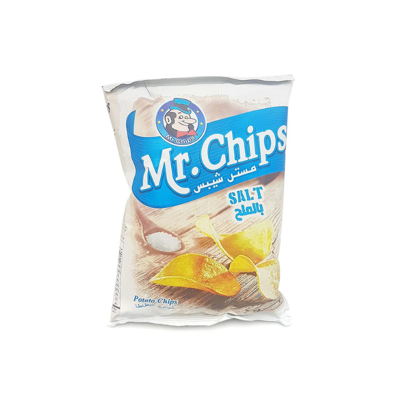 Mr. chips Potato chips salted 28g