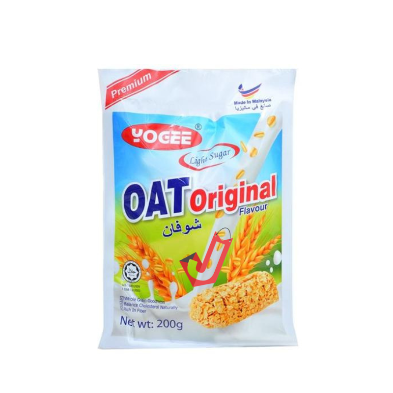 Yogee Oat Original Flavour - Light Sugar 200g