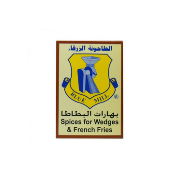 الطاحونة الزرقاء بهارات للودجز والبطاطس المقلية 80 جرام