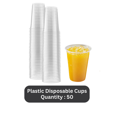 Al Ahram Plastic Disposable Cups ×40 Pcs