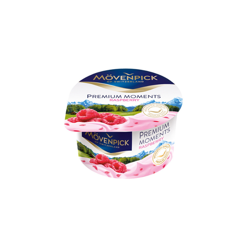 Movenpick Premium Moments Raspberry Yogurt 100g