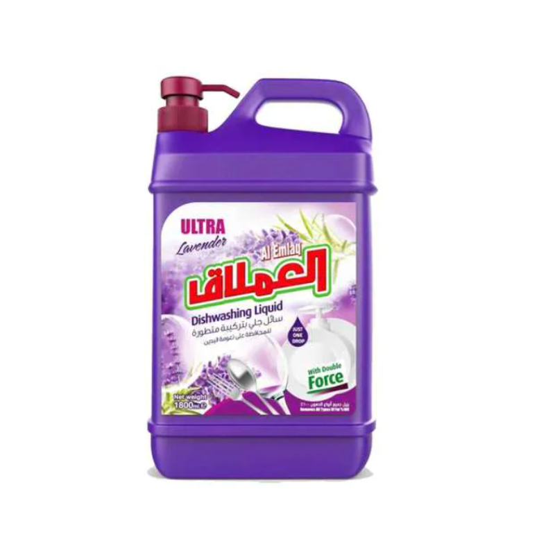 Al Emlaq Dishwashing Liquid Lavender 1800ml